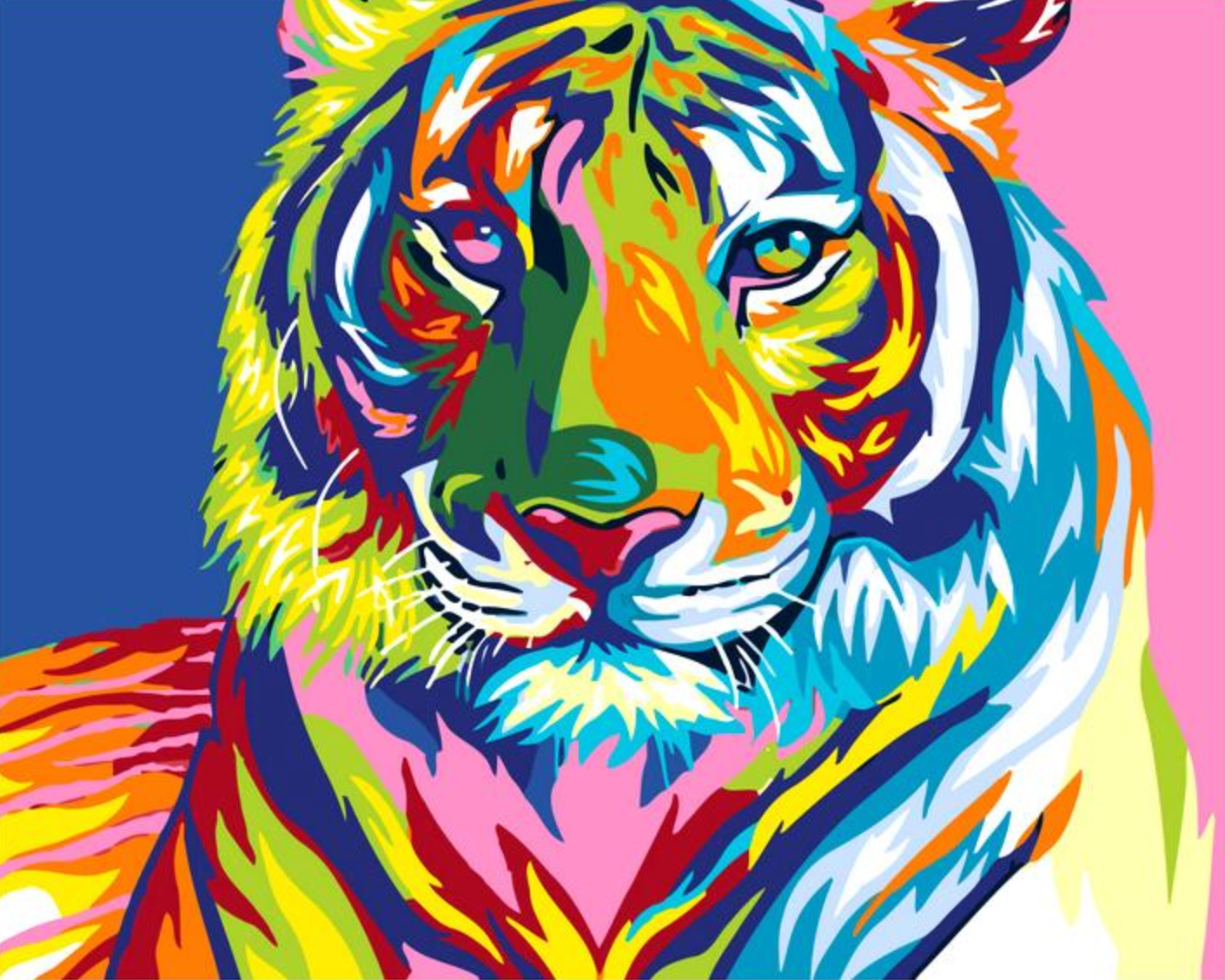 Tigre colorido