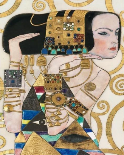 Expectativa de Gustav Klimt