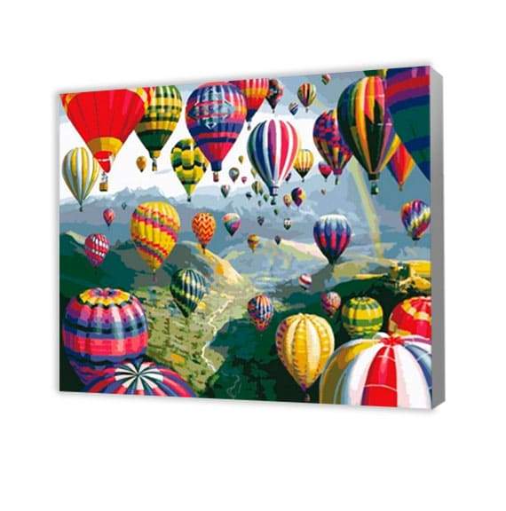Farverige Balloner