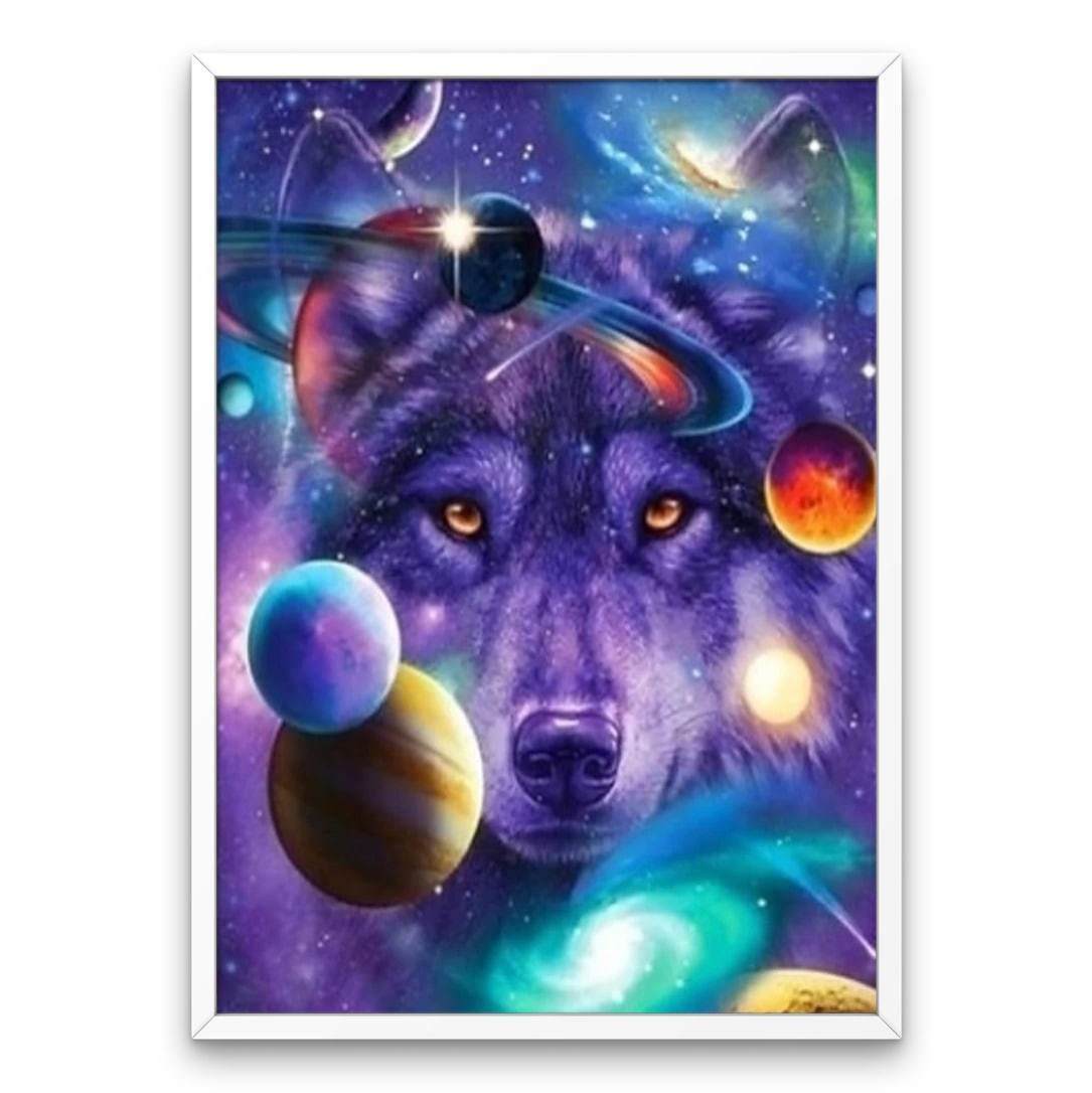 Majestic Wolf - Diamond Painting Kit